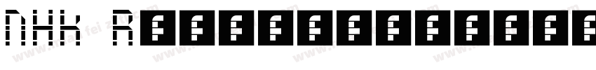 NHK Regular字体转换